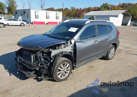 2017 Nissan Rogue Sv z USA, uszkodzony, nr VIN KNMAT2MV6HP505346